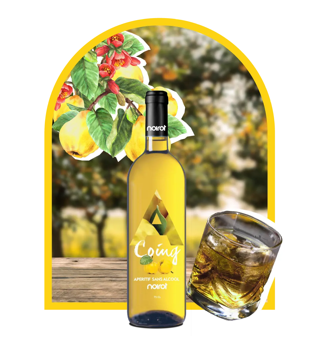 NON-ALCOHOLIC APERITIF QUINCE