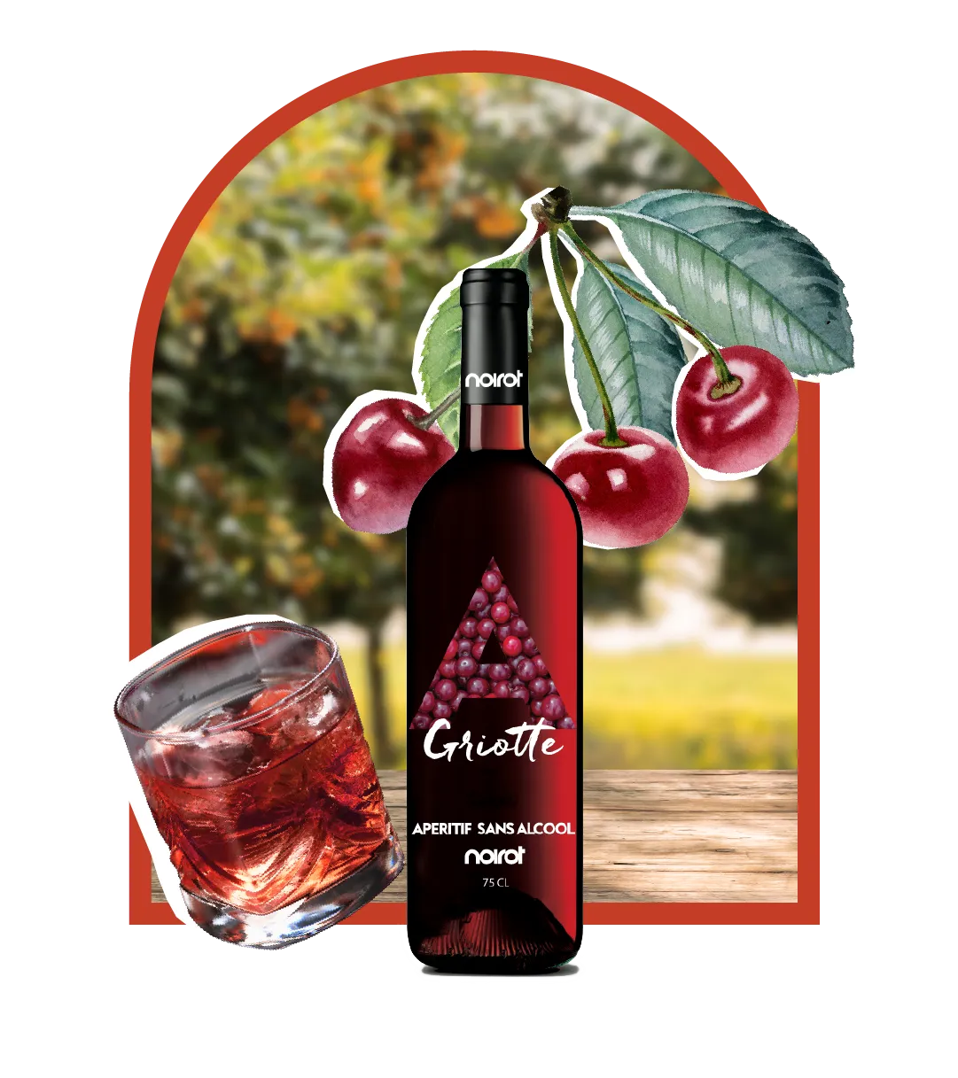 ALCOHOL-FREE APERITIF GRIOTTE