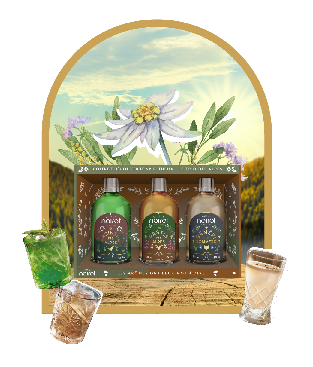 Coffret Trio des Alpes